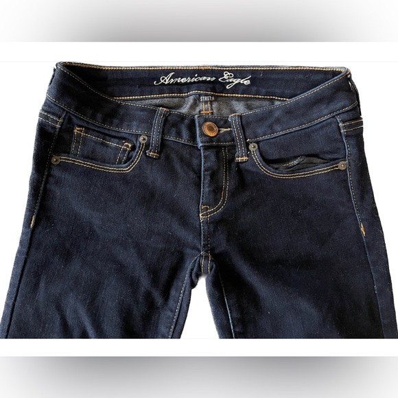 American Eagle Stretch Skinny Jeans (Early 2000’s) - Size 2 - Picture 2 of 3